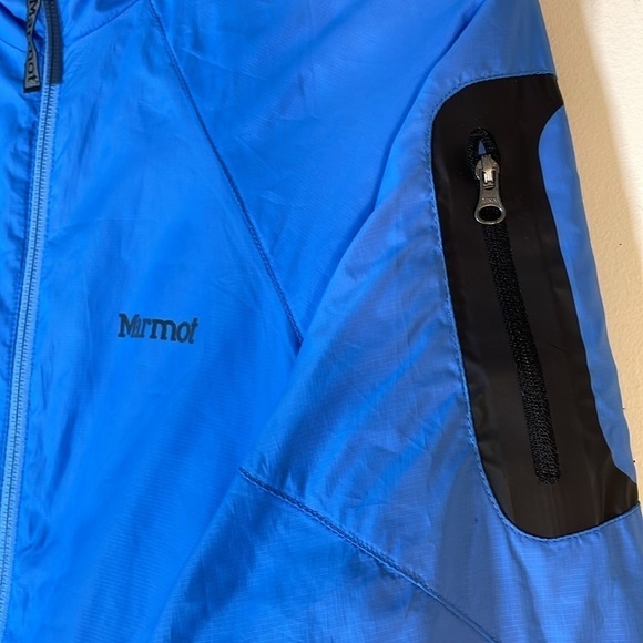 Marmot Fleece Lined Full Zip Windbreaker Water Resistant Jacket. Medium. - Picture 4 of 14